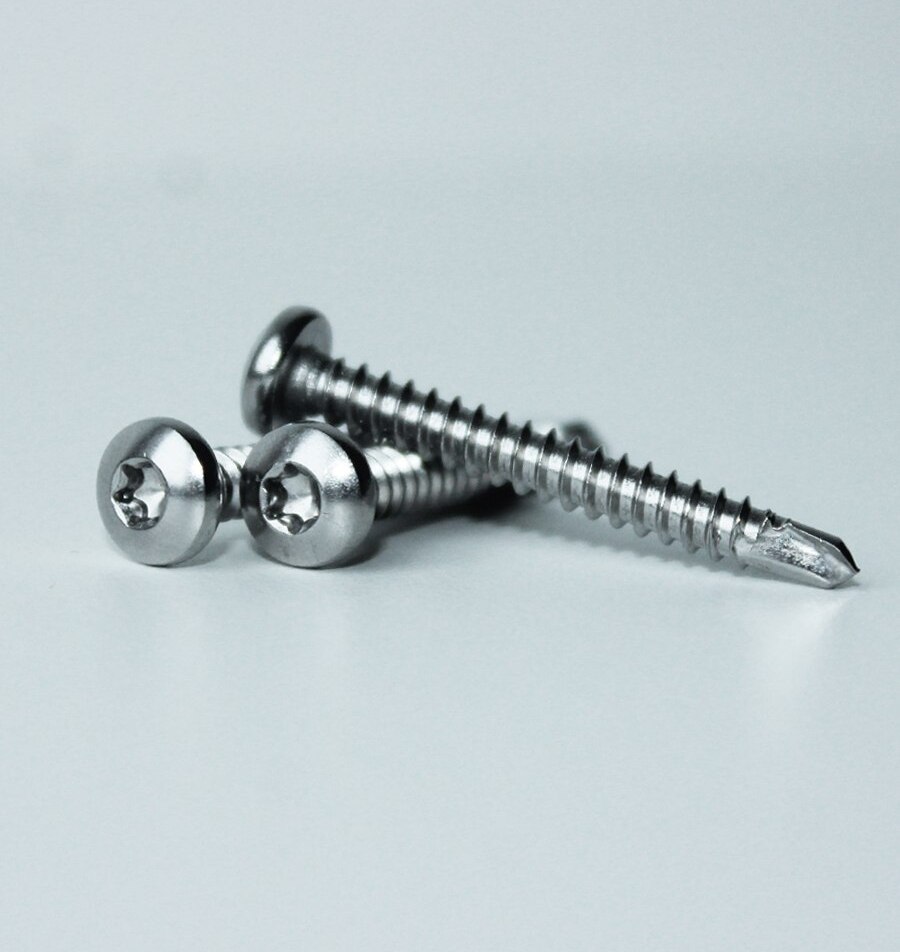 Саморез DIN 7504 M с полукруглой головкой шлиц TX